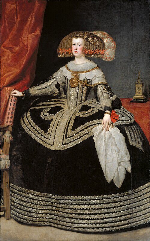 Maria Anna, Queen of Spain, 1652, Diego Vélasquez