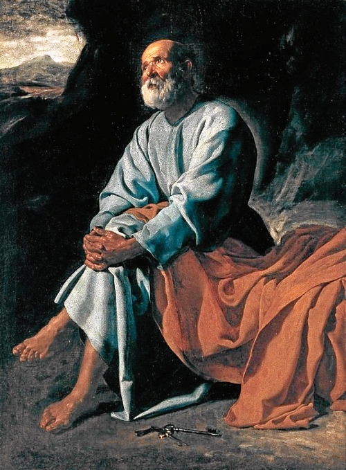 Les larmes de Saint Pierre, 1617, Diego Vélasquez