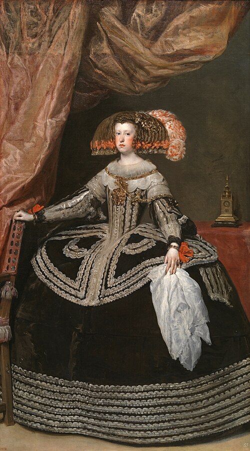La Reine Marianne d'Autriche, 1652, Diego Vélasquez