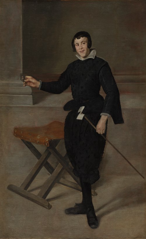 Le Bouffon Calabacillas, 1630, Diego Vélasquez
