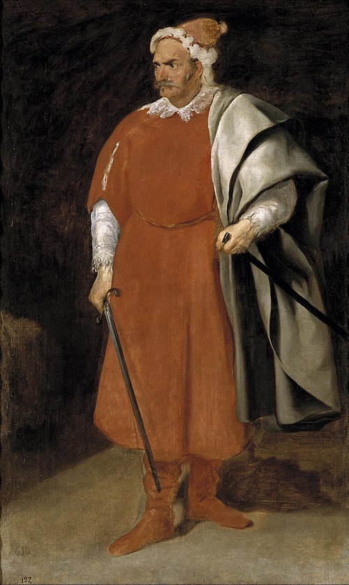 The Jester Barbarroja, 1633, Diego Velázquez