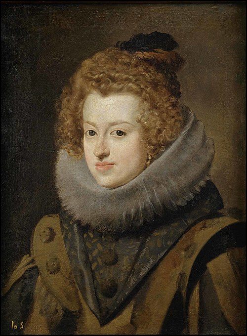 Portrait of Maria Anna of Spain, Queen of Hungary (1606-1646), 1630, Diego Velázquez