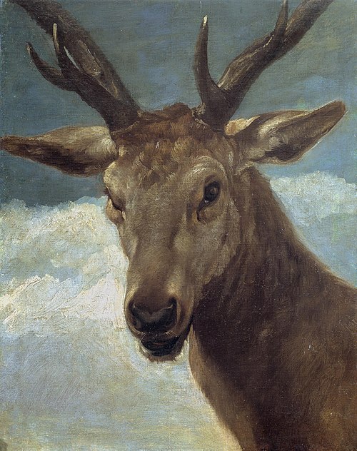 Head of a Stag, 1627, Diego Velázquez