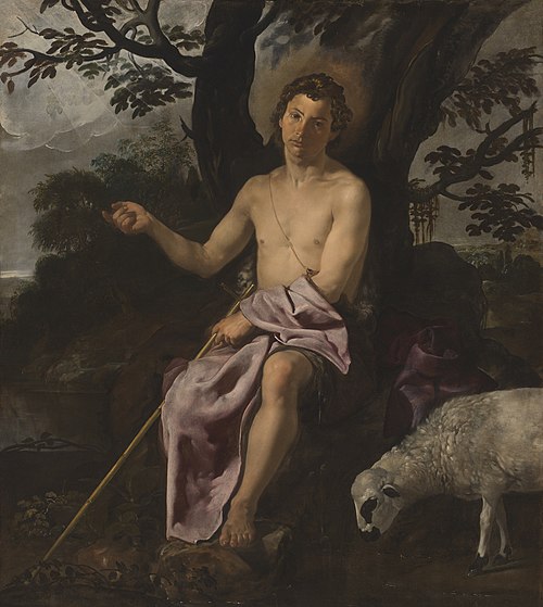 Saint John the Baptist in the Wilderness, 1618, Diego Velázquez