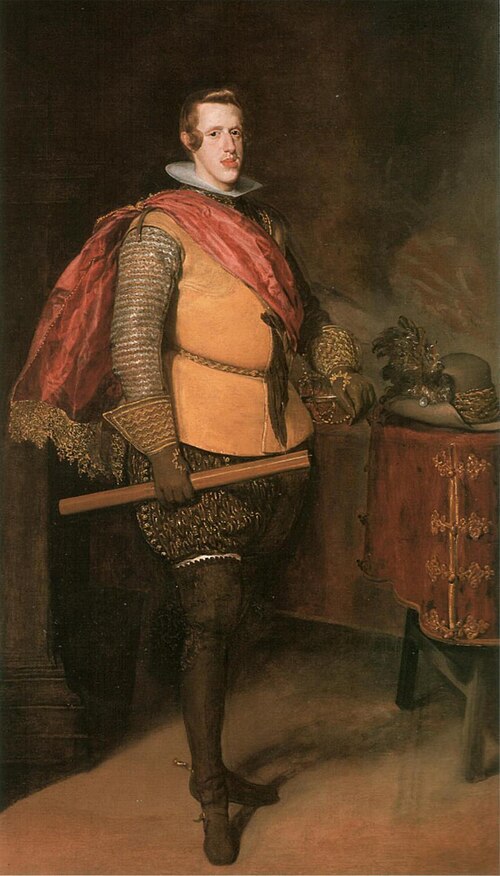 Philippe IV en pourpoint jaune, 1627, Diego Vélasquez