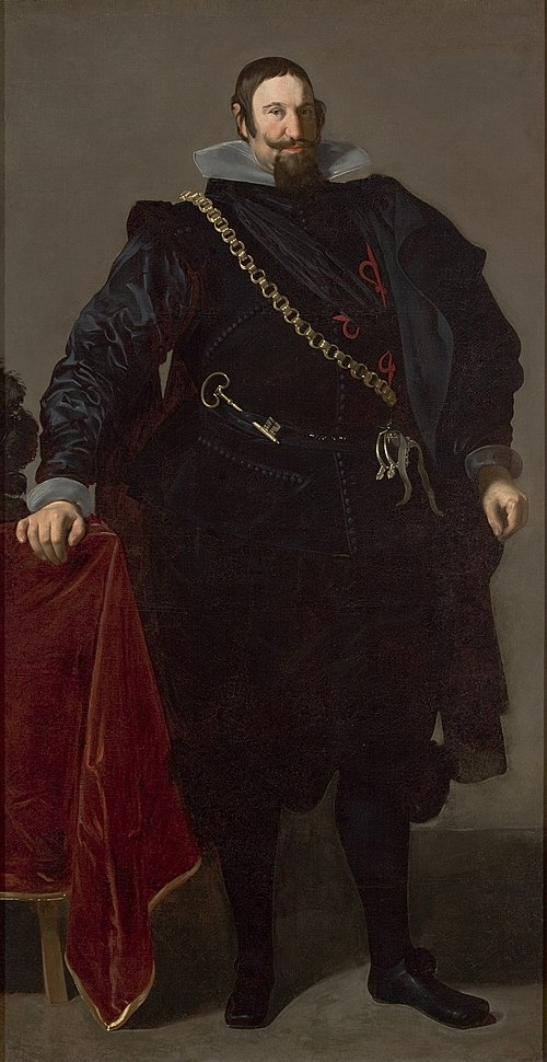 Portrait du comte-duc d'Olivares, 1624, Diego Vélasquez