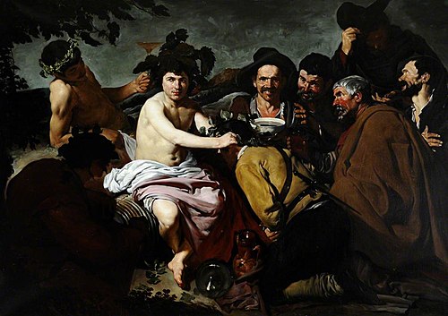 Los borrachos (The Triumph of Bacchus), 1714, Diego Velázquez