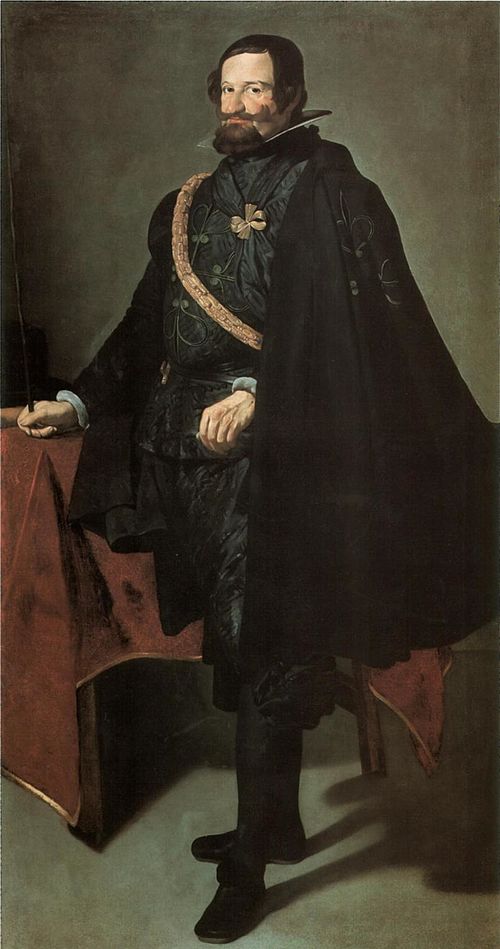 Portrait of the Count-Duke of Olivares, 1625, Diego Velázquez