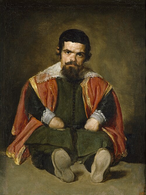 Portrait of Sebastián de Morra, 1644, Diego Velázquez