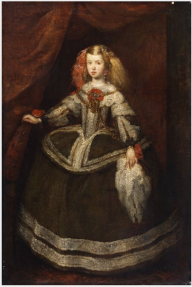 A Spanish Infanta in 17th Century Costume, , Diego Velázquez
