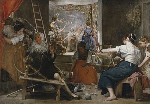 Las Hilanderas, 1655, Diego Velázquez