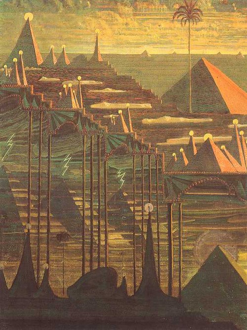 Allegro, 1908, Mikalojus Konstantinas Čiurlionis