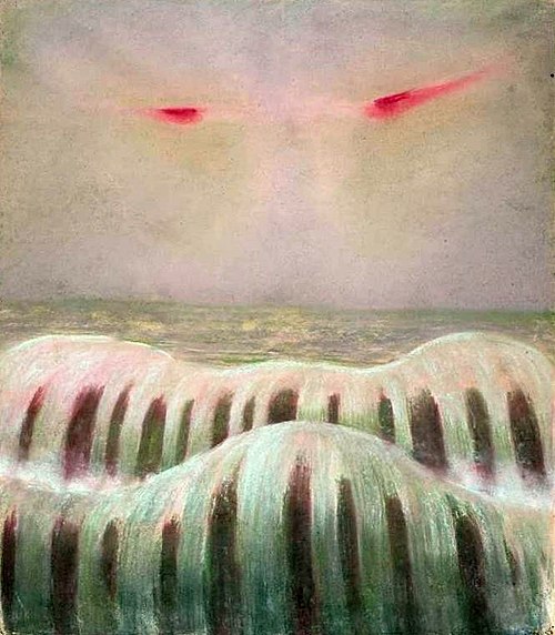 Potop - pejzaż morski, 1904, Mikalojus Konstantinas Čiurlionis