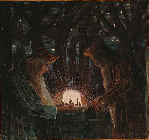 Kings' Fairy Tale, 1909, Mikalojus Konstantinas Čiurlionis