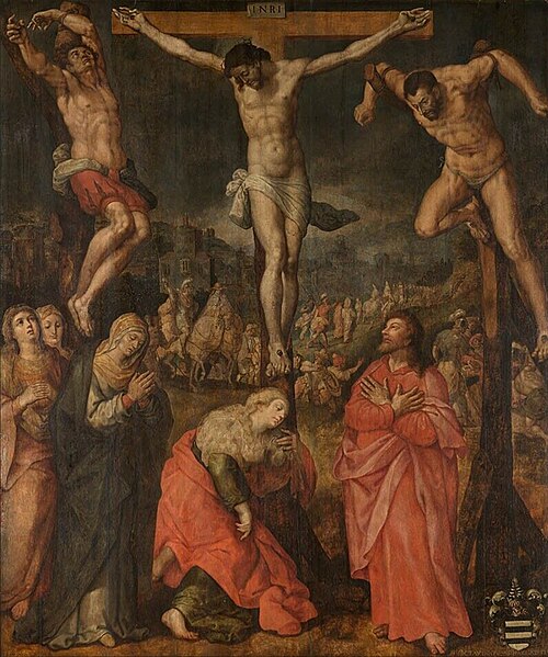 Crucifixion, 1597, Jan Snellinck