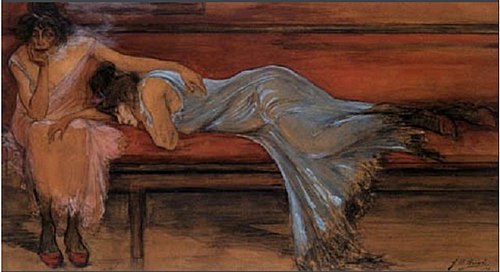 Les fleurs du vice, 1907, Jules De Bruycker
