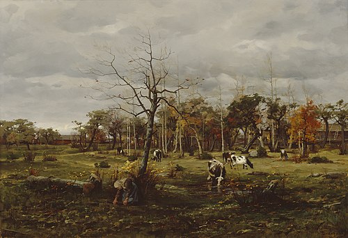 Autumn Landscape, 1883, Victor Westerholm