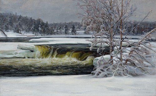 Kymi River, 1902, Victor Westerholm