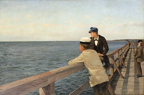 Eckerö Post Quay, 1883, Victor Westerholm