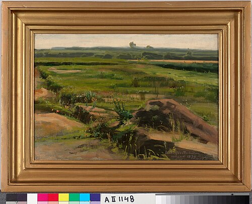 Dutch Plain Landscape, 1879, Victor Westerholm