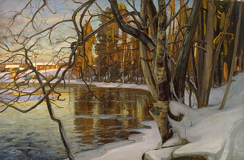 Winter Sun, 1909, Victor Westerholm