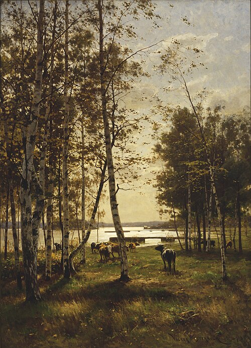 An October Day in Åland, 1885, Victor Westerholm