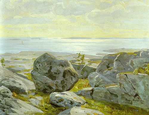 Coast view from Alandia, 1893, Victor Westerholm