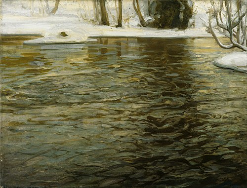 Flowing Water, 1917, Victor Westerholm