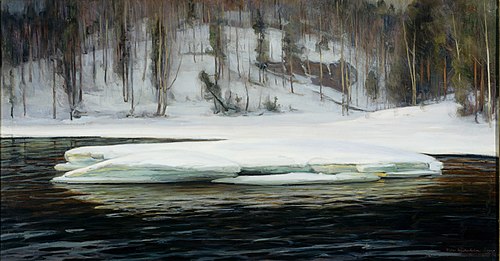 Valley on the Kymi River, 1901, Victor Westerholm