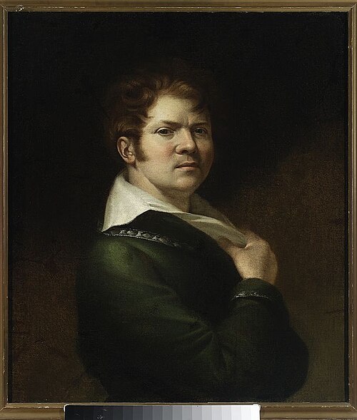 Autoportrait, 1817, Jan Damel