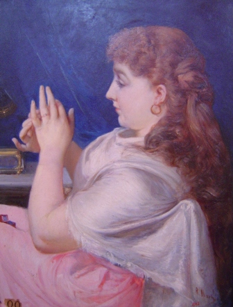 La chica del anillo, 1894, Ramón Martí Alsina