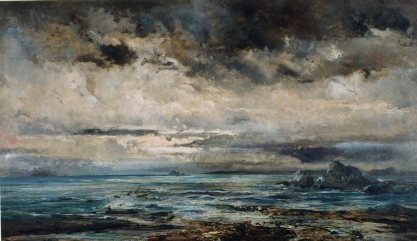 Mer par tempête, 1884, Ramón Martí Alsina