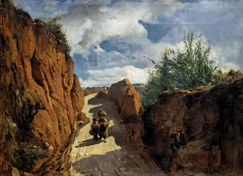 The Path to Granollers, 1850, Ramon Martí Alsina