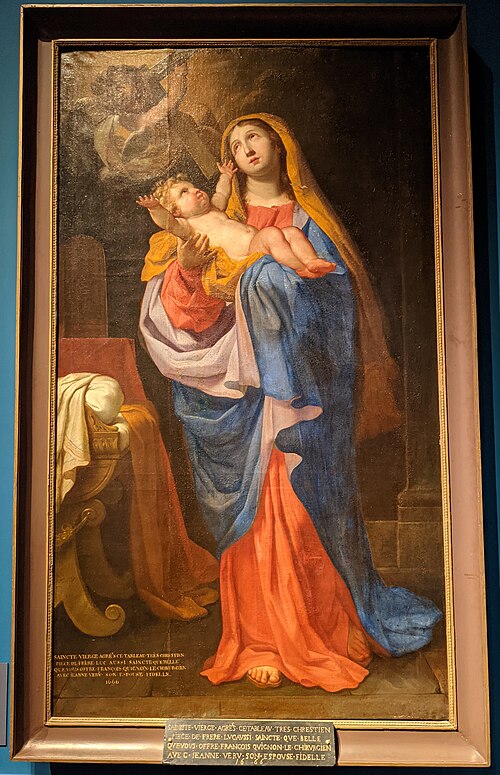 Croix aimable à Jésus quoiqu'ignominieuse, 1666, Claude François