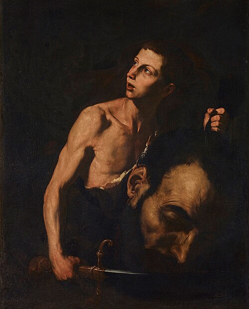 David et Goliath, 1620, José de Ribera