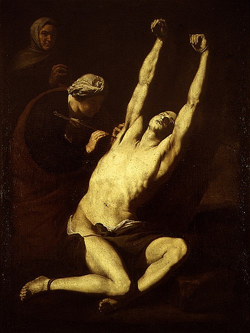 S. Sebastian attended by S. Irene, 1650, José de Ribera