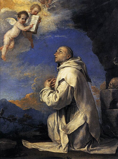 Saint Bruno Receiving the Rule, 1643, José de Ribera