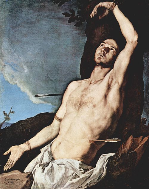 Saint Sebastian (Ribera, Naples), 1651, José de Ribera
