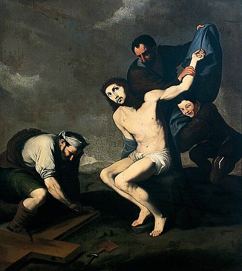 Christ Nailed to the Cross, , José de Ribera