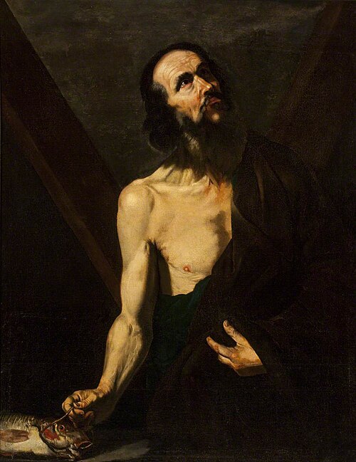Saint Andrew, , José de Ribera