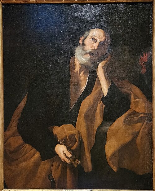 O Arrependimento de São Pedro, 1626, José de Ribera
