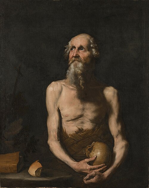 Saint Paul the Hermit, 1647, José de Ribera