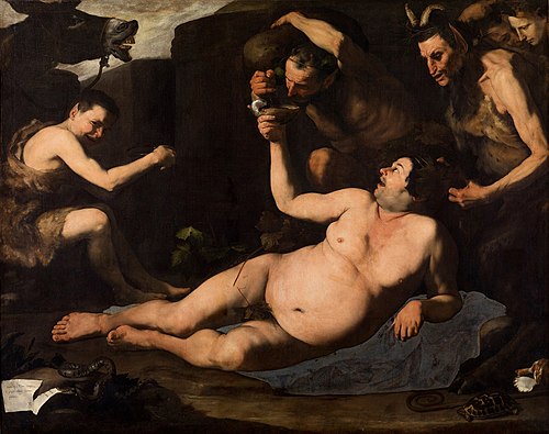 Silène ivre, 1626, José de Ribera
