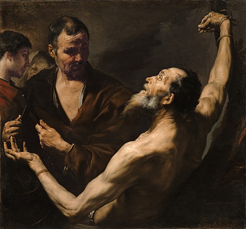 The Martyrdom of Saint Bartholomew, 1634, José de Ribera