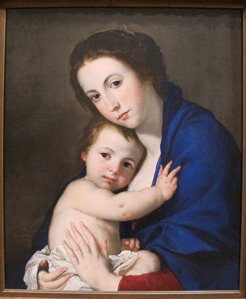 Virgin and Child, 1646, José de Ribera