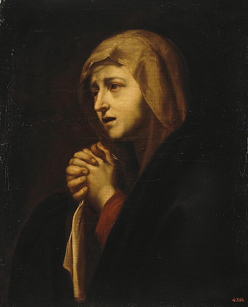 The Virgin Mary Mourning, 1650, José de Ribera