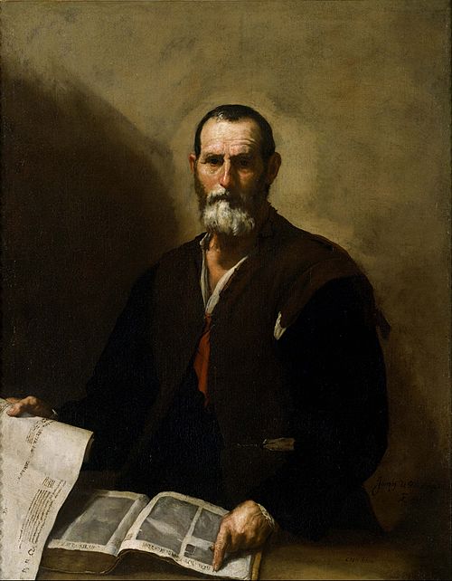 Philosopher Crates, 1636, José de Ribera