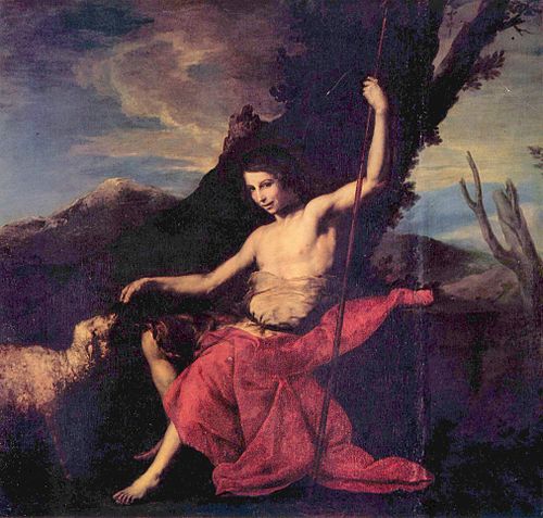 Saint Jean Baptiste dans le désert, 1641, José de Ribera