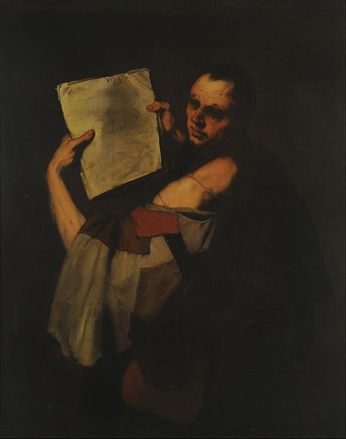 An astronomer, 1863, José de Ribera