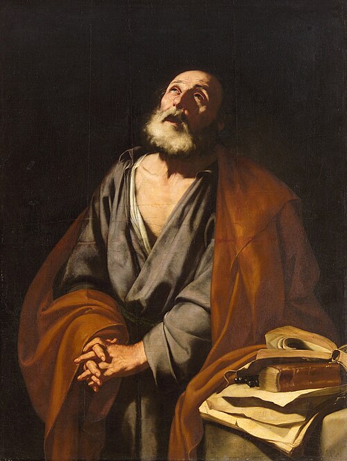 Penitent St. Peter, 1630, José de Ribera